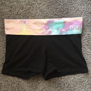 Victoria’s Secret PINK Rhinestone Yoga Shorts